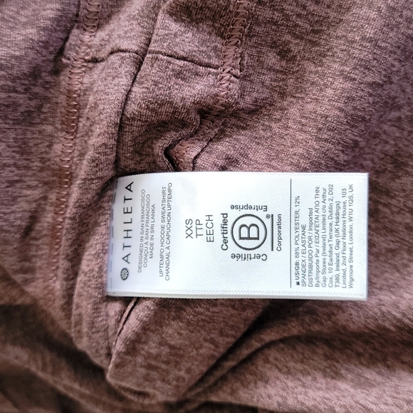 Athleta Uptempo Hooded T-shirt Sweatshirt - Picture 9 of 12